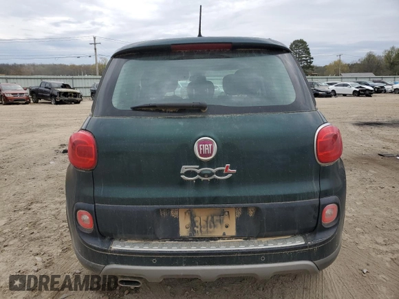 2014 FIAT 500L Trekking with VIN ZFBCFADH5EZ017786, listed as a Copart auction lot 47629804 with 151,113 mi miles and Salvage title. Bid and sale history available at DreamBid. Image 6.