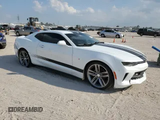 2018 Chevrolet Camaro 2LT with VIN 1G1FD1RX2J0112684, listed as a Copart auction lot 72265094 with 0 mi miles and Salvage Title. Bid and sale history available at carsss.com. Image 4.