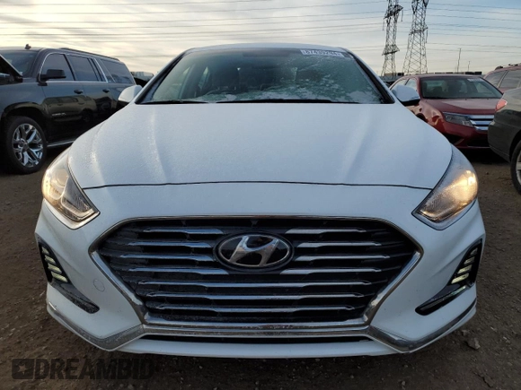 2018 Hyundai Sonata Hybrid SE with VIN KMHE24L3XJA080086, listed as a Copart auction lot 87439294 with 80,343 mi miles and Salvage Title. Bid and sale history available at carsss.com. Image 5.