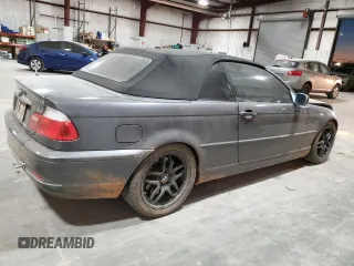 2005 BMW 3 Series 330Ci with VIN WBABW53455PL48536, listed as a Copart auction lot 82608174 with 153,225 mi miles and Salvage Title. Bid and sale history available at carsss.com. Image 3.