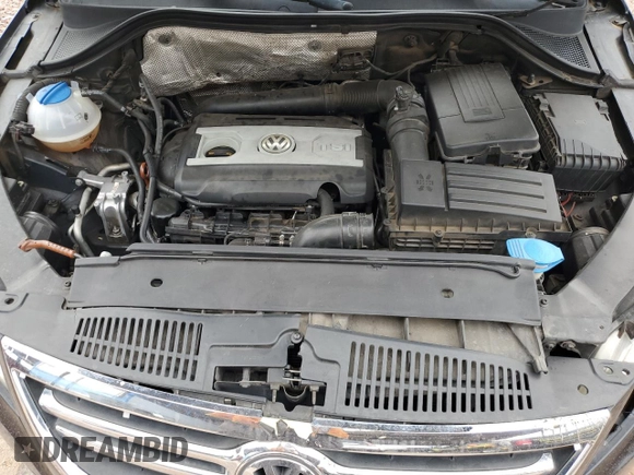 2011 Volkswagen Tiguan SEL with VIN WVGAV7AX9BW559813, listed as a Copart auction lot 55975815 with 160,795 mi miles and Salvage title. Bid and sale history available at DreamBid. Image 12.