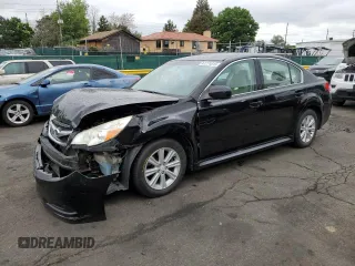 2010 Subaru Legacy Premium All-Weather Anniversary with VIN 4S3BMBC69A3241371, listed as a Copart auction lot 61274815 with 85,143 mi miles and Salvage title. Bid and sale history available at DreamBid. Image 1.