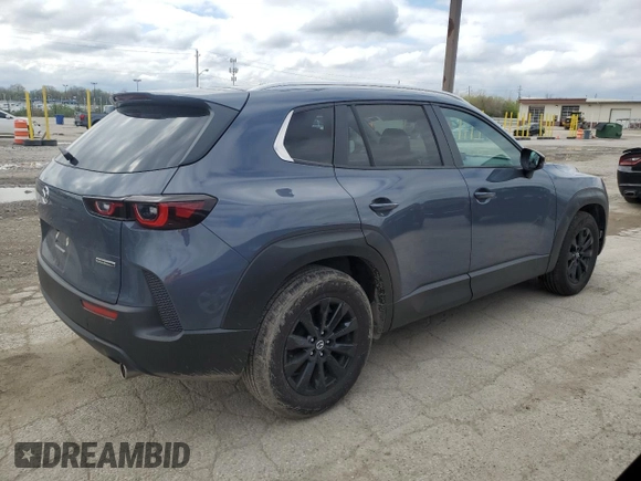 2025 Mazda CX-50 S Preferred z VIN 7MMVABBM4SN338456, wystawiony jako Copart lot #54014995 z przebiegiem 5 695 mil mil oraz Szkoda całkowita • Salvage title. Historia ofert i sprzedaży dostępna na DreamBid. Obrazek 3.