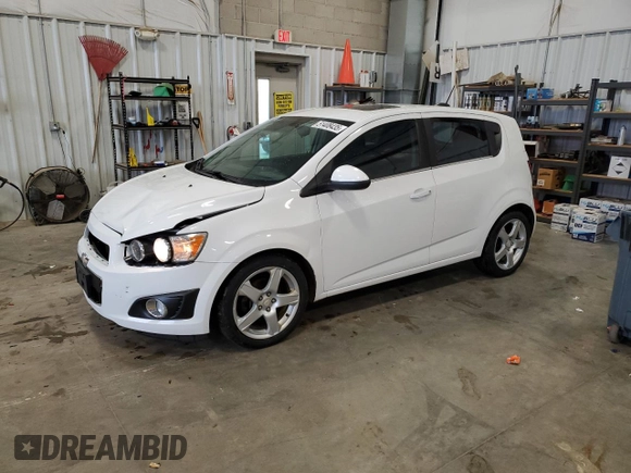 2016 Chevrolet Sonic LT with VIN 1G1JC6SB5G4155409, listed as a Copart auction lot 51408435 with 78,151 mi miles and Clean Title. Bid and sale history available at carsss.com. Image 1.