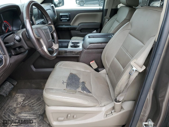 2015 GMC Sierra 1500 Denali with VIN 3GTU2WEJ7FG428474, listed as a Copart auction lot 45641925 with 74,627 mi miles and Clean Title. Bid and sale history available at carsss.com. Image 7.