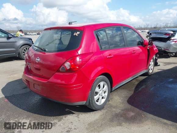 2007 Nissan Versa 1.8 S with VIN 3N1BC13E07L395312, listed as a IAAI auction lot 41521281 with 157,266 mi miles. Bid and sale history available at carsss.com. Image 4.