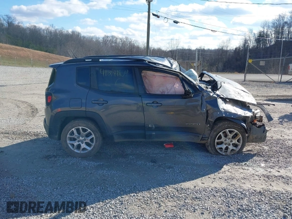 2017 Jeep Renegade Latitude with VIN ZACCJBBB9HPG58863, listed as a IAAI auction lot 41229109 with 112,865 mi miles and . Bid and sale history available at DreamBid. Image 14.