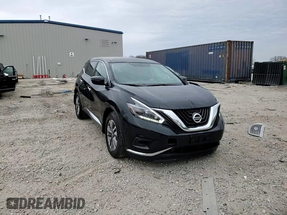 2018 Nissan Murano Platinum with VIN 5N1AZ2MH4JN140641, listed as a Copart auction lot 55126345 with 67,878 mi miles and Non Repairable. Bid and sale history available at carsss.com. Image 14.