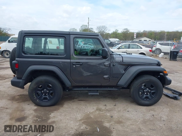 2022 Jeep Wrangler Willys Sport with VIN 1C4GJXAN8NW223101, listed as a IAAI auction lot 42145620 with 42,831 mi miles and . Bid and sale history available at DreamBid. Image 14.