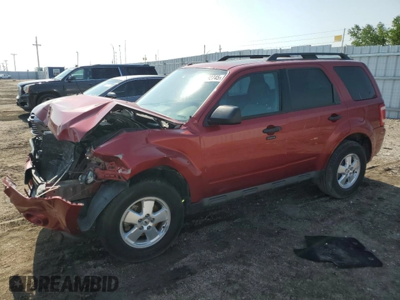 2012 Ford Escape XLT with VIN 1FMCU9DG7CKC66066, listed as a Copart auction lot 59592745 with 138,248 mi miles and Salvage title. Bid and sale history available at DreamBid. Image 1.