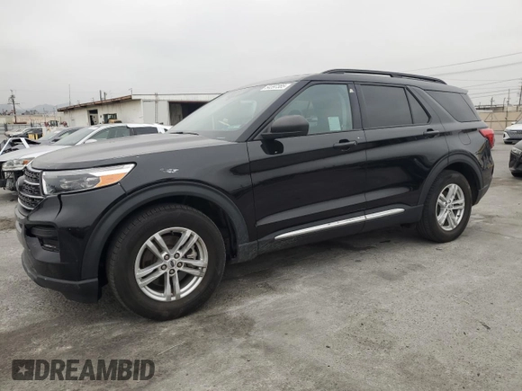 2022 Ford Explorer XLT with VIN 1FMSK7DH9NGB75398, listed as a Copart auction lot 54397385 with 18,333 mi miles and Clean Title. Bid and sale history available at carsss.com. Image 1.