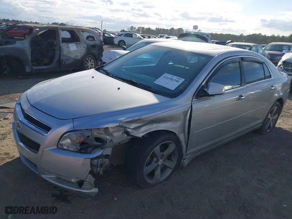 2012 Chevrolet Malibu LT w/1LT with VIN 1G1ZC5EU7CF207549, listed as a IAAI auction lot 41698290 with 170,338 mi miles. Bid and sale history available at carsss.com. Image 16.