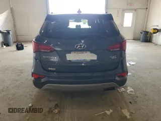 2018 Hyundai Santa Fe 2.4L with VIN 5NMZUDLB8JH052641, listed as a Copart auction lot 62904915 with 112,471 mi miles and Clean title. Bid and sale history available at DreamBid. Image 6.