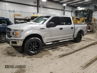 2018 Ford F-150 XL with VIN 1FTEW1C5XJKE77719, listed as a Copart auction lot 45847675 with 175,763 mi miles and Salvage Title. Bid and sale history available at carsss.com. Image 1.