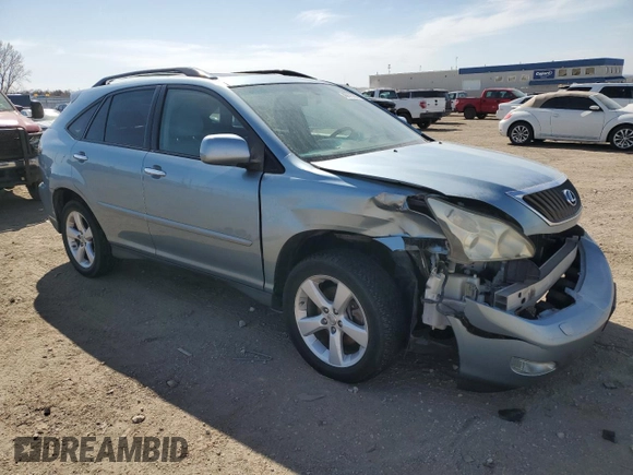 2008 Lexus RX 350 with VIN 2T2GK31U58C050143, listed as a Copart auction lot 48676865 with Not Provided miles and Salvage Title. Bid and sale history available at DreamBid. Image 4.