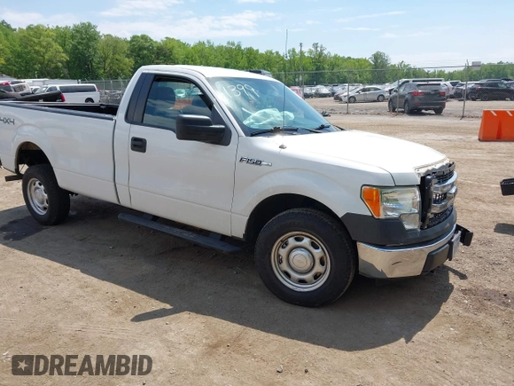 2013 Ford F-150 XL with VIN 1FTMF1EM3DKF21399, listed as a IAAI auction lot 42223896 with 82,043 mi miles and . Bid and sale history available at DreamBid. Image 1.