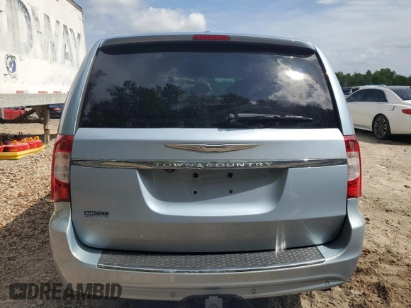 2013 Chrysler Town & Country Touring L with VIN 2C4RC1CG6DR608159, listed as a Copart auction lot 54582165 with 216,369 mi miles and Salvage Title. Bid and sale history available at DreamBid. Image 6.