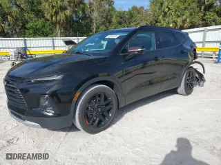 2022 Chevrolet Blazer LT with VIN 3GNKBDRS9NS185798, listed as a Copart auction lot 42654325 with 18,377 mi miles and Salvage Title. Bid and sale history available at carsss.com. Image 1.