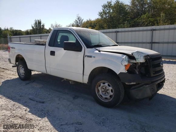2013 Ford F-150 XL with VIN 1FTNF1EF7DKF26966, listed as a Copart auction lot 75799354 with 184,533 mi miles and Salvage Title. Bid and sale history available at carsss.com. Image 4.