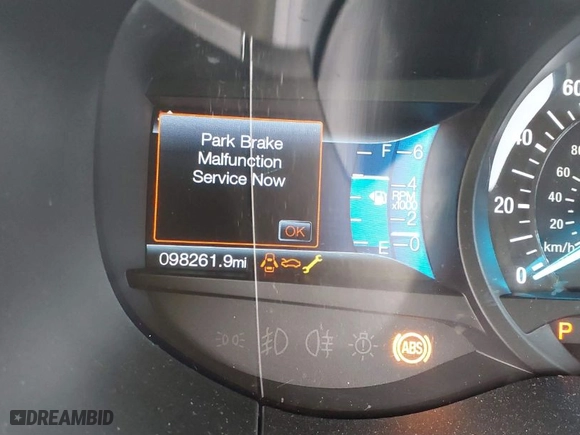2015 Ford Edge SEL with VIN 2FMTK3J97FBB26817, listed as a IAAI auction lot 41582962 with 98,261 mi miles. Bid and sale history available at carsss.com. Image 15.
