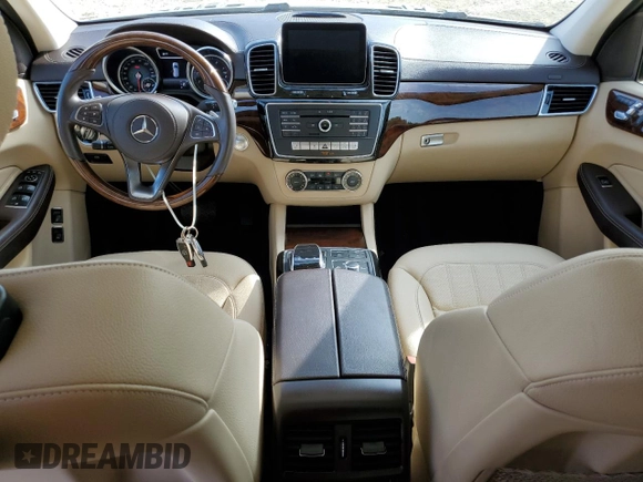 2017 Mercedes-Benz GLS with VIN 4JGDF6EE9HA944775, listed as a Copart auction lot 69294013 with 45,639 mi miles. Bid and sale history available at carsss.com. Image 8.