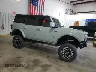 2021 Ford Bronco с VIN 1FMEE5BP2MLA78441, выставлен на аукционе Copart как лот 80878314 с пробегом 42 136 миль миль и Списание • Salvage title. История ставок и продаж доступна на DreamBid. Изображение 4.
