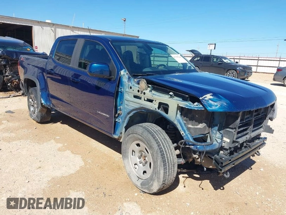 2019 Chevrolet Colorado 2WD Z71 with VIN 1GCGSDEN8K1359579, listed as a IAAI auction lot 41709264 with 88,923 mi miles. Bid and sale history available at carsss.com. Image 1.
