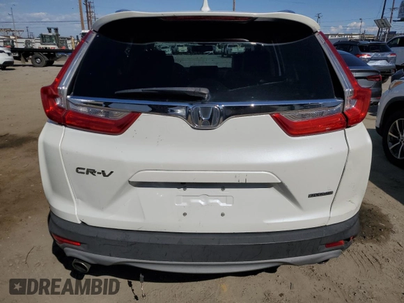 2017 Honda CR-V Touring with VIN 2HKRW1H96HH517669, listed as a Copart auction lot 52150615 with 97,961 mi miles and Salvage Title. Bid and sale history available at carsss.com. Image 6.