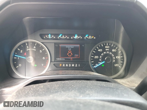 2016 Ford F-150 XL с VIN 1FTEW1CF7GKD28993, выставлен на аукционе Copart как лот 51515545 с пробегом 108 494 миль миль и Списание • Salvage title. История ставок и продаж доступна на DreamBid. Изображение 9.