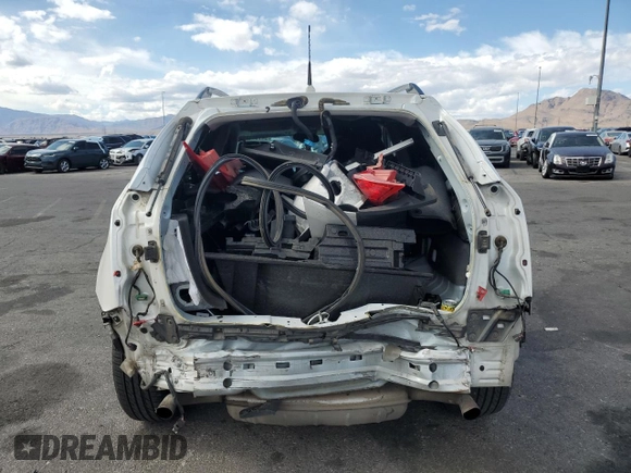 2012 Cadillac SRX Performance Collection with VIN 3GYFNBE33CS540914, listed as a Copart auction lot 54787125 with 130,357 mi miles and Salvage title. Bid and sale history available at DreamBid. Image 6.