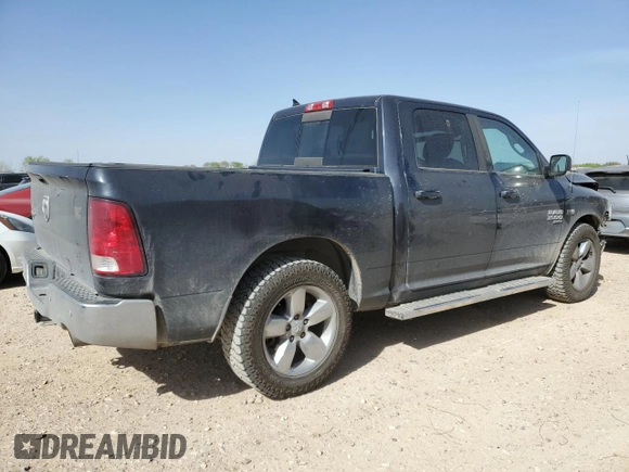2019 Ram 1500 Classic Lone Star with VIN 1C6RR6LT4KS573942, listed as a Copart auction lot 49954925 with 120,514 mi miles and Salvage Title. Bid and sale history available at carsss.com. Image 3.
