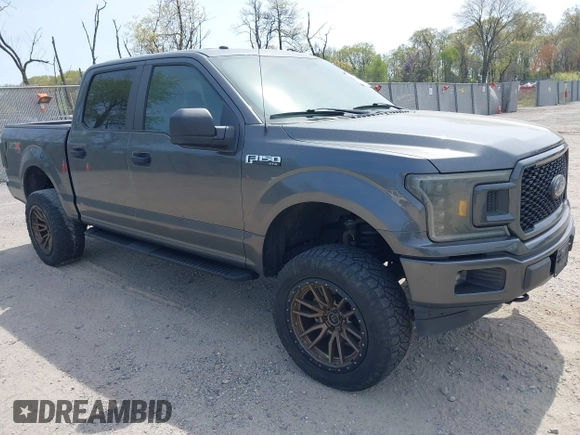 2018 Ford F-150 XL z VIN 1FTEW1EP0JFD78916, wystawiony jako IAAI lot #42099103 z przebiegiem 67 018 mil mil oraz . Historia ofert i sprzedaży dostępna na DreamBid. Obrazek 1.