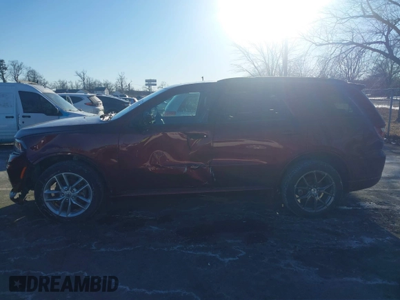 2021 Dodge Durango GT Plus with VIN 1C4RDJDG9MC751224, listed as a IAAI auction lot 41415688 with 54,598 mi miles and . Bid and sale history available at DreamBid. Image 14.