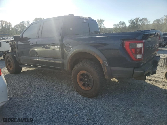 2022 Ford F-150 Raptor with VIN 1FTFW1RG4NFA84052, listed as a Copart auction lot 75523014 with 82,952 mi miles and Salvage Title. Bid and sale history available at carsss.com. Image 2.