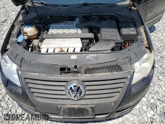 2006 Volkswagen Passat 3.6L V6 with VIN WVWCU73C06P132434, listed as a Copart auction lot 60893035 with 160,093 mi miles and Clean title. Bid and sale history available at DreamBid. Image 11.