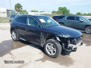 2018 Audi Q5 Premium Plus z VIN WA1BNAFY4J2132904, wystawiony jako IAAI lot #41919033 z przebiegiem 57 557 mil mil oraz . Historia ofert i sprzedaży dostępna na DreamBid. Obrazek 1.