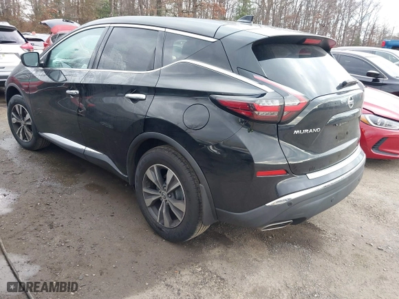 2021 Nissan Murano S with VIN 5N1AZ2AS1MC110318, listed as a IAAI auction lot 40955798 with 82,246 mi miles. Bid and sale history available at carsss.com. Image 3.