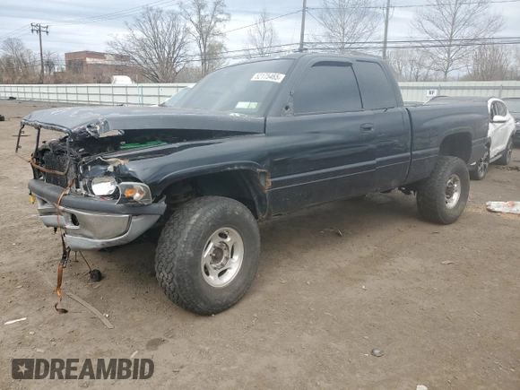 2001 Dodge Ram 2500 with VIN 3B7KF23671G169545, listed as a Copart auction lot 52175465 with 317,795 mi miles and Salvage Title. Bid and sale history available at carsss.com. Image 1.