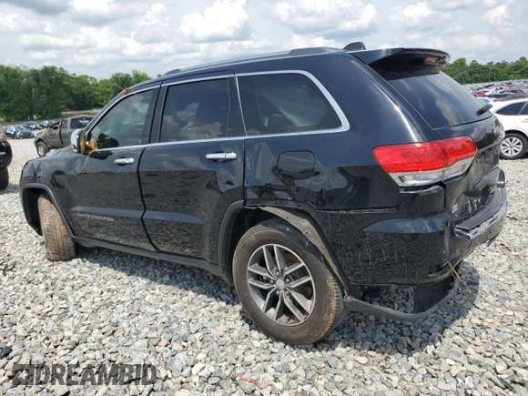 2017 Jeep Grand Cherokee Limited with VIN 1C4RJEBG9HC837822, listed as a Copart auction lot 57498835 with 140,179 mi miles and Salvage title. Bid and sale history available at DreamBid. Image 2.