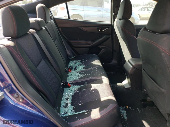 2017 Subaru Impreza Sport with VIN 4S3GKAM62H3620324, listed as a Copart auction lot 76465294 with 23,703 mi miles and Salvage Title. Bid and sale history available at carsss.com. Image 11.