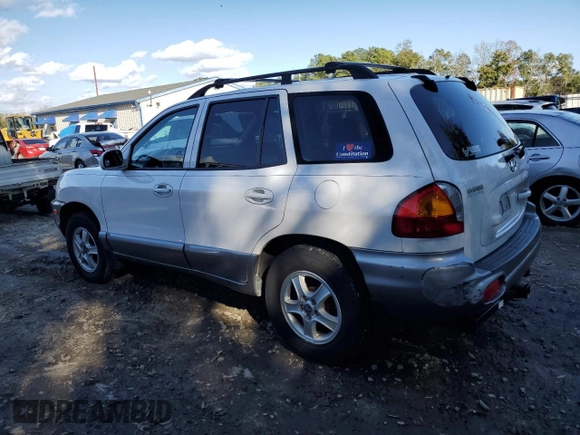 2001 Hyundai Santa Fe GLS with VIN KM8SC83D91U084712, listed as a Copart auction lot 87107674 with 111,465 mi miles and Clean Title. Bid and sale history available at carsss.com. Image 2.