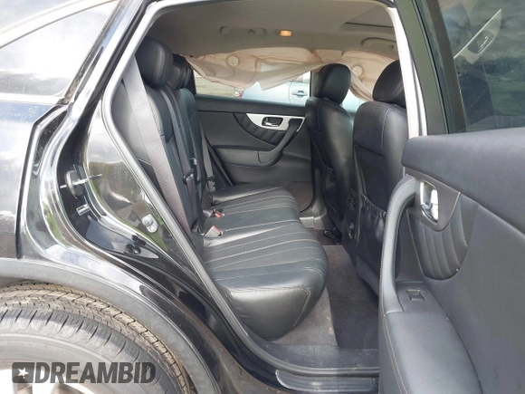 2017 Infiniti QX70 with VIN JN8CS1MW4HM414936, listed as a IAAI auction lot 42035425 with 127,220 mi miles and . Bid and sale history available at DreamBid. Image 8.