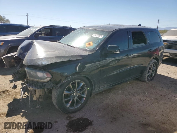 2014 Dodge Durango R/T z VIN 1C4SDJCT4EC318329, wystawiony jako Copart lot #55037725 z przebiegiem 224 058 mil mil oraz Szkoda całkowita • Salvage title. Historia ofert i sprzedaży dostępna na DreamBid. Obrazek 1.