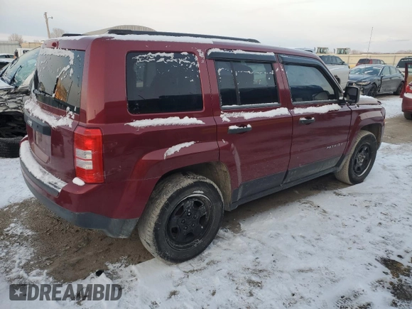 2012 Jeep Patriot Sport with VIN 1C4NJPBA8CD540761, listed as a Copart auction lot 89010545 with 103,512 mi miles and Salvage Title. Bid and sale history available at DreamBid. Image 3.