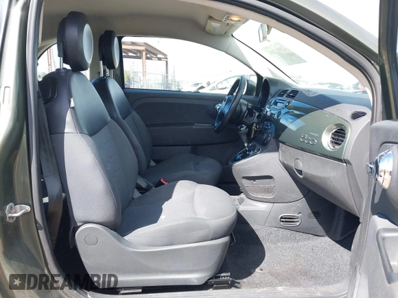 2013 FIAT 500 Pop with VIN 3C3CFFAR2DT570381, listed as a IAAI auction lot 42004788 with 132,019 mi miles. Bid and sale history available at carsss.com. Image 5.