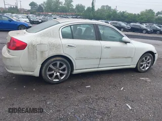 2006 Infiniti G35 z VIN JNKCV51F56M615190, wystawiony jako IAAI lot #42380623 z przebiegiem Nie podano mil oraz . Historia ofert i sprzedaży dostępna na DreamBid. Obrazek 4.
