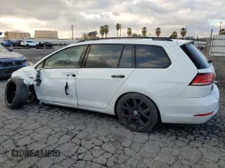 2018 Volkswagen Golf SportWagen SEL with VIN 3VWL17AU5JM761963, listed as a Copart auction lot 44259865 with 41,969 mi miles and Salvage Title. Bid and sale history available at carsss.com. Image 2.