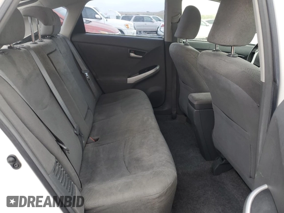 2010 Toyota Prius II with VIN JTDKN3DU1A0185444, listed as a Copart auction lot 53833065 with 253,684 mi miles and Salvage Title. Bid and sale history available at carsss.com. Image 10.