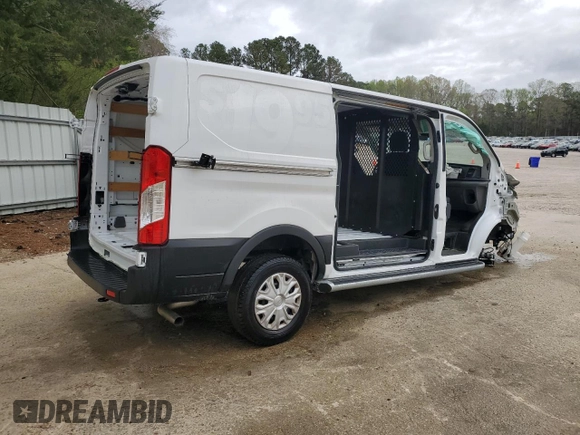 2024 Ford Transit Cargo with VIN 1FTBR1Y82RKA68798, listed as a Copart auction lot 51338075 with 8,653 mi miles and Clean title. Bid and sale history available at DreamBid. Image 3.