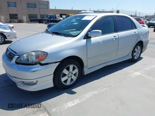 2007 Toyota Corolla CE with VIN 1NXBR30E17Z885688, listed as a IAAI auction lot 42089074 with 203,755 mi miles. Bid and sale history available at carsss.com. Image 2.